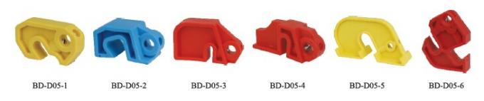 閉鎖tagoutの使用のためのすべての異なったサイズ色の特大プラスチック遮断器閉鎖（BD-D05）