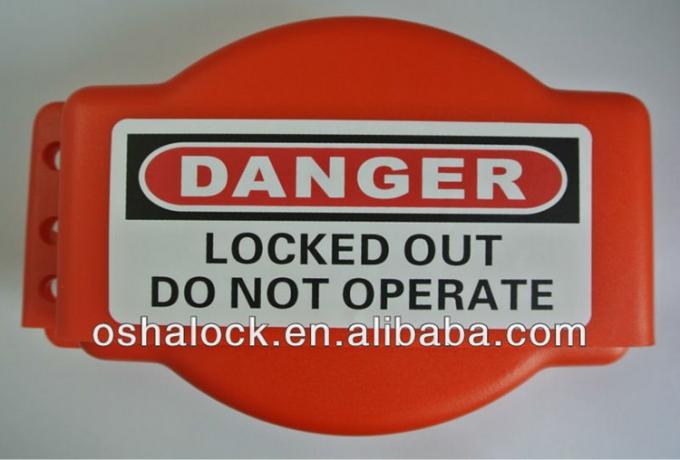 Brady閉鎖装置調節可能な仕事場の安全防犯ゲート弁閉鎖