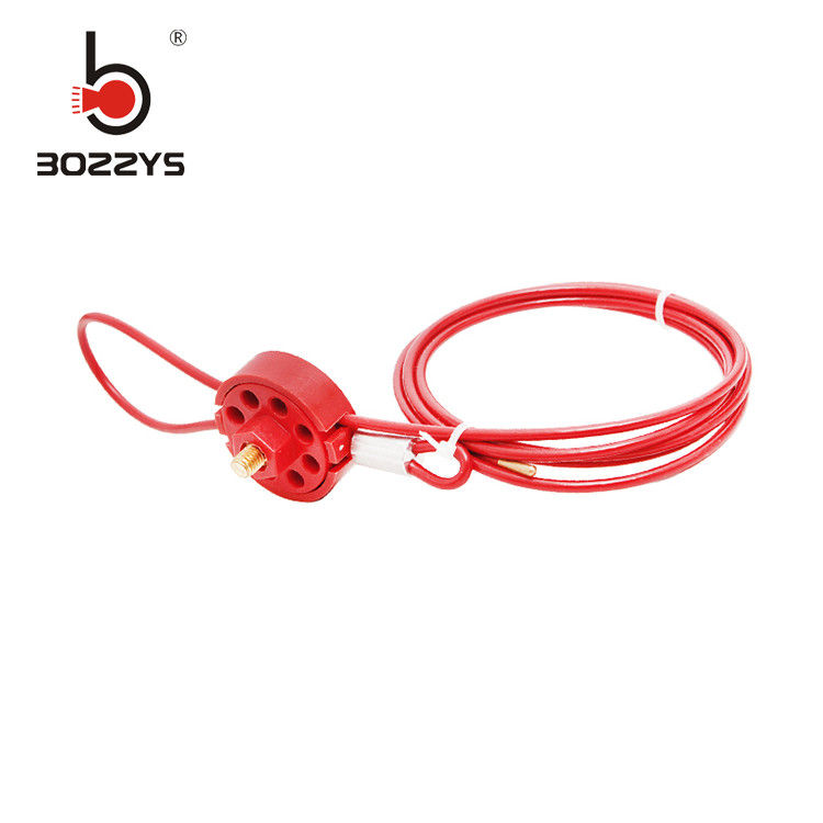 BOSHI Good Price Adjustable Wheel Type Safety Cable Lockout Devices